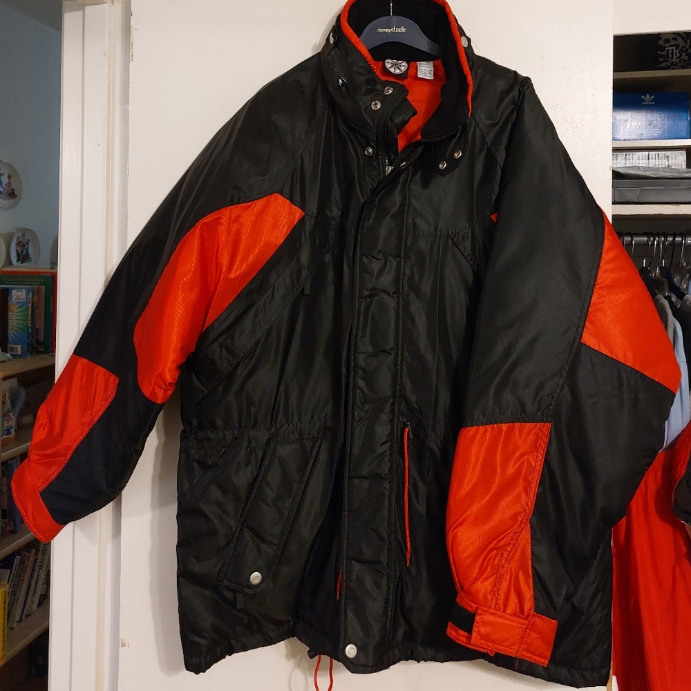 Vintage 90's Marlboro puffer jacket men's sz XL